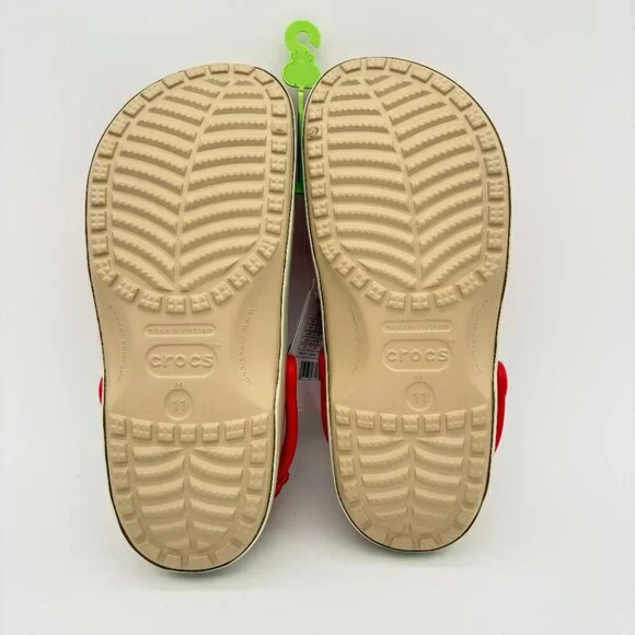 NWT Mens Size 11 Frida Kahlo Bone Red Crocs Classic Clogs - Picture 10 of 11